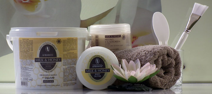 Afrodita - med in mleko